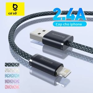 Baseus Cáp USB cho iPhone 13 12 11 Pro Max XR XS 8 7 6S 5 cộng với nhanh chóng sạc dây cho Iphone sạc dây cáp