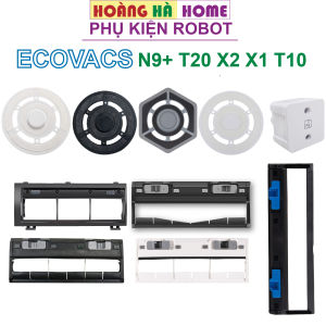 Phụ kiện robot hút bụi ecovacs deebot X1 T10 T20 X2 Omni N9+ Module khử khuẩn Ag+ đế gắn khăn nắp đậy chổi giữa