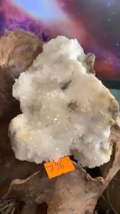 bông hoa đá thạch anh năng lượng tự nhiên Vũ trụ 796