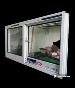 kusen aluminium jendela sliding kanan kiri T40 x L100