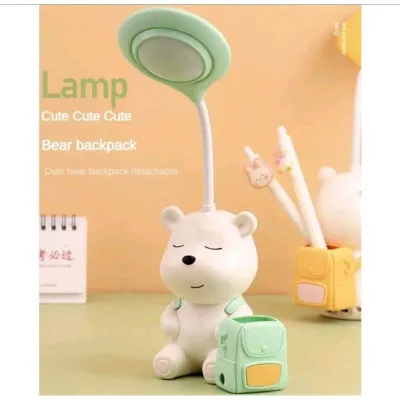 BISA COD Lampu Meja Belajar Beruang Bear - Lampu Tidur Lucu LED - Lampu Belajar - Lampu Multifungsi