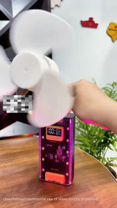 Quạt USB Làm Mát Im Lặng Không Dây Mini Cao Cấp Tiện Ích Mùa Hè Dễ Mang Theo