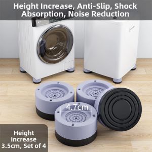 QINFEI | Universal Anti-slip Vibration-proof Heightening Washing Machine Stand