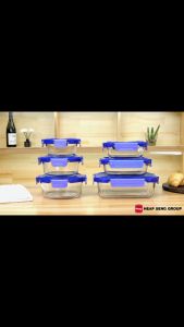 Luminarc Pure Food Storage Box Putina Round (450ML) [Model: V6452] - Kitchenware