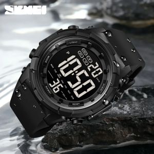 SKMEI 1845 Fashion Digital Waterproof Watch for Men Military Electronic Sport Mens Wristwatches Shockproof Clock Reloj Masculino