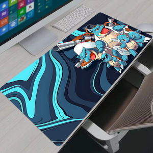 Bandai | Mouse Pad Gaming Accessories Computer Gamer Keyboard Pad P-Pokemon Squirtle Charizard Bulbasaur Laptop Desk Mat Rubber Mousepad