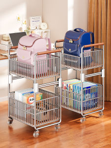 B&W | Moveable Rolling Storage Shelf