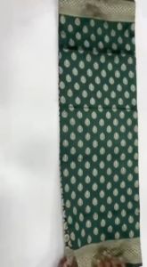 "[Pre Order] SOFT LICHI SILK BEAUTIFUL RICH PALLU & JACQUARD WORK (Normal / Ready To Wear) ~ Delivery Lead Time : 10 days"