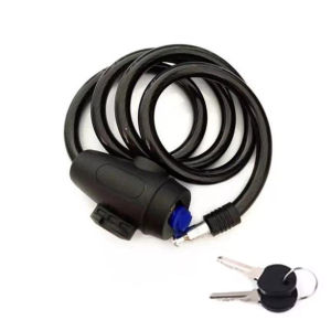 Bicycle Lock Metal Anti-Theft Bicycle Lock With Two Keys Bicycle Chain Lock Suitable For Bicycle And Motorcycle Anti-Theft Lock