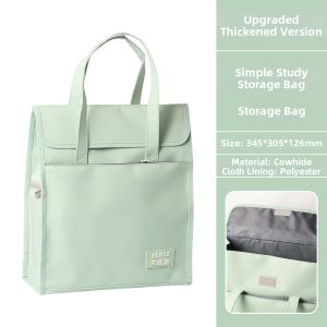 Canvas Large Capacity Art Tote Student School Bag