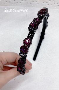 New Czech Diamond Hair Accessories Hairband Fringe Fixing Hair Clip Fashionable Korean Style Hair Accessories