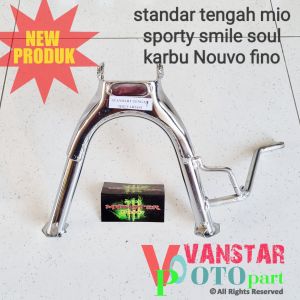 STANDAR TENGAH MIO SMILE MIO SPORTY MIO LAMA NOUVO RING 17 CHROME KILAP