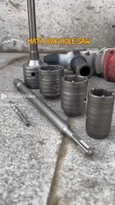 New!! Hole + SDS Plus 330mm Mata Bor Bobok Tembok Beton Hollow Core Drill Bit ( BISA COD )