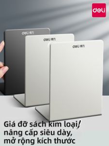 deli | Giá Đỡ Sách Kim Loại Dày Cho Học Sinh