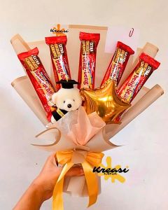 Buket Boneka Wisuda Bengbeng | Buket Wisuda | Buket Perpisahan