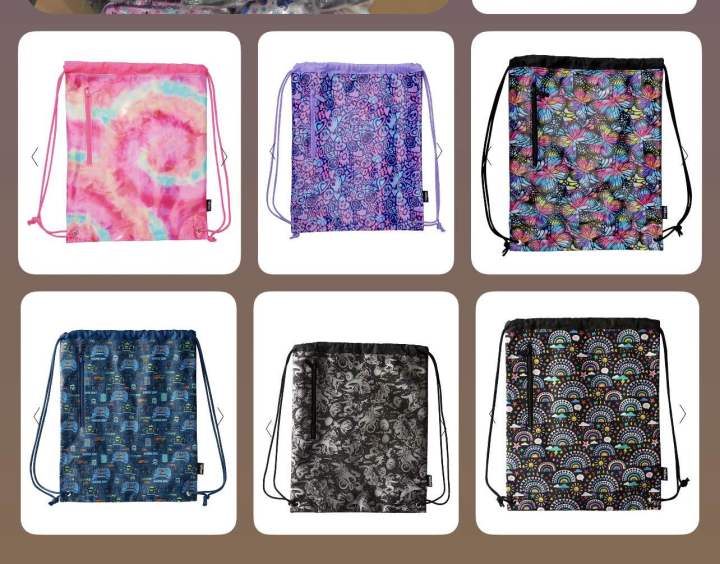 Drawstring bag smiggle best sale