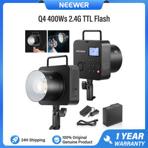 NEEWER Q4 400Ws 2.4G TTL Flash 1/8000 HSS Outdoor Studio Flash Strobe Photography Monolight Speedlite