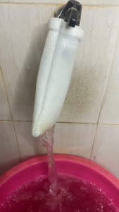 HEXAHOME - Filter Air Kran 20x11cm 5 Micron Saringan Air Tandon Saringan Air Keran