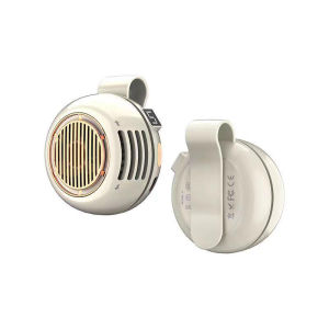 Quạt Mini Cầm Tay Không Cánh 5 Cấp Độ Sạc USB Gió Mạnh Đeo Được Làm Mát Bằng Dây Đeo Quạt Làm Mát Nhỏ Gọn