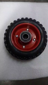 Chasy   ลูกล้อ ล้อรถเข็น 6/8 นิ้ว ล้อยางตัน แบริ่ง#6204 ไม่มียางใน ไม่ต้องสูบลม กันกระแทก เหมาะกับทุกฉากงาน ส่งจากกรุงเทพ