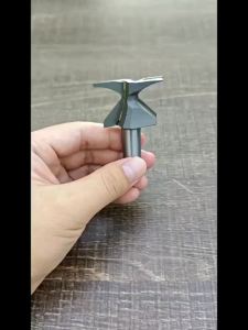 HUHAO | HUHAO 1/2 inch Shank Arc Bending Integrated Knife Milling Cutter For Woodworking 12mm Shank R18 R30 Router Bits Forming CNC Tool