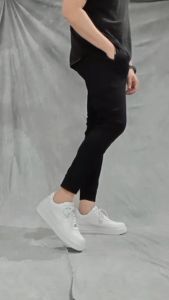 Celana Panjang Pria Jogger Kekinian Casual Import Black