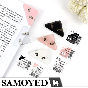 Klip / Penjepit / Jepitan Segitiga / Sudut Kertas / Triangle / Corner / Binder / Paper Clip Samoyed CRCL-TR3