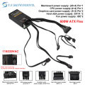Flex 600W Modular Power Supply Small 1U Computer PSU Flex-ATX 500W for ITX mini PC Active PFC For POS AIO desktop 110V 220V. 