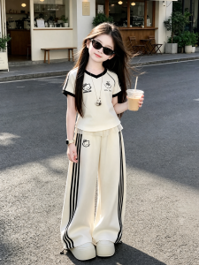 ZIRUIBABA | Summer Casual Short Sleeve Girls Set