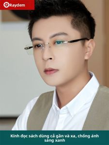 Raydem | Kính Đọc Điều Chỉnh Được Chống Ánh Sáng Xanh