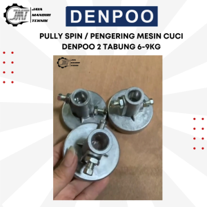 JMT -  PULLY SPIN | PENGERING MESIN CUCI DENPOO 2 TABUNG 6-9kg