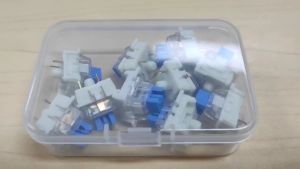BSUN Outemu 10pcs Mechanical Switches 3pin Mechanical Keyboard Switches Red Blue Brown Black linear switch Cherry