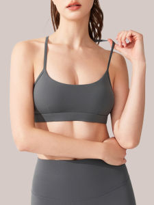 YANSE | Antibacterial Shock-Proof Gather Adjustable Strap Bra