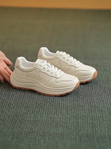 [COD] Trekon Womens Sneakers Running Shoes for Women Chunky Shoes for Women Korean Fashion White Platform Low Cut Waterproof Casual Sneakers Comfort Daily Ladies Shoes
