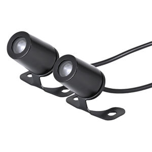 Angel Wings Motorcycle Projection Lights 8-30V LED 2PCS Bright Welcome Light with Unique Angel Wing Pattern