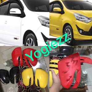Cover spion all new agya trd ayla trd batok spion agya ayla trd spion ory toyota ayla daihatsu ayla 2017 2018 2019 2020