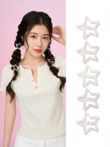 SANFU | Cute and Fashionable Star Hair Clips 4pcs