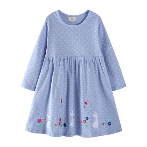 Jumping Meters | Jumping Meters 2-7T Christmas Deer Red Girls Dresses Party Kids Girls Costume Autumn Winter Toddler Clothing Long Sleeve Frocks