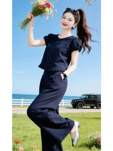 Shalldoer | Ruffled Stylish Slim Fit Two-Piece Outfit