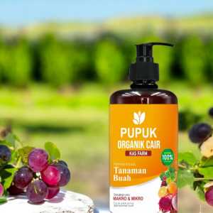 KASFARM-PUPUK ORGANIK CAIR  PRAWATAN TANAMAN BUAH / BUNGA KOMPOS POC 500ML