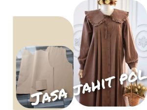 POLA INSRAN GAMIS LIPIT DEPAN KERAH REBAH