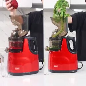 Máy ép chậm dùng ép nước trái cây fruit juice - Ép kiệt bã - Bảo toàn hàm lượng dinh dưỡng - Máy ép trái cây