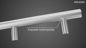 【SUN】304Cabinet Drawer Handle Solid Bar Stainless Steel Cabinet Drawer Door Cabinet Handle Pull Wardrobe Drawer