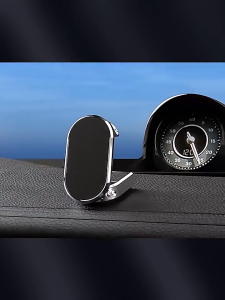 ผู้ถือรถยนต์โทรศัพท์มือถือแม่เหล็กดูดใหม่พับผู้ถือคงที่รถยนต์นำทางระดับไฮเอนด์มีเสถียรภาพมากขับรถไม่สั่นไหว 360 °ปรับหมุนได้