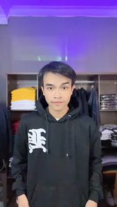 Hoodie Pria dan Wanita Motif Bordir Sweater Hoodie Sherpa Motif Font Bordir Depan Belakang Hoodie Motif Font Metal Kualitas Premium