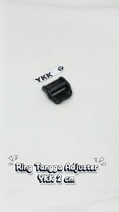 Ring Tangga Adjuster Tali Tas Punggung Ransel YKK Lebar Lubang 2 cm Poly Acetal Kuat Harga Per Dua Biji Type LK20WGS