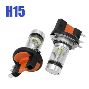 H15 Led Headlights Lamp Fog Bulbs 6000K SMD Chip High Beam DRL Lights For CAR DOWN LIGHT Car Accessories Aotu Fog Light Led