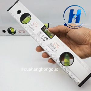 Thước Thủy Nhôm Dài 30cm 40cm 60cm Hít Nivo