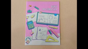 Buku Tulis Strimin Kotak Kecil Kiky ECER/ Kotak Besar Buku Matematika 38 Lembar