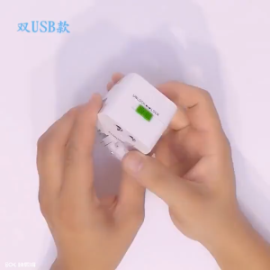 Bộ Chuyển Đổi Điện Du Lịch Đa Năng Quốc Tế- Ổ Cắm Chuyển Đổi Đa Chuẩn Cắm Toàn Cầu- Adapter Du Lịch 4 Trong 1 – Có Bảo Vệ Quá Áp- Travel Universal Adapter with Surge Protector- Ổ Cắm Quốc Tế Đa Năng